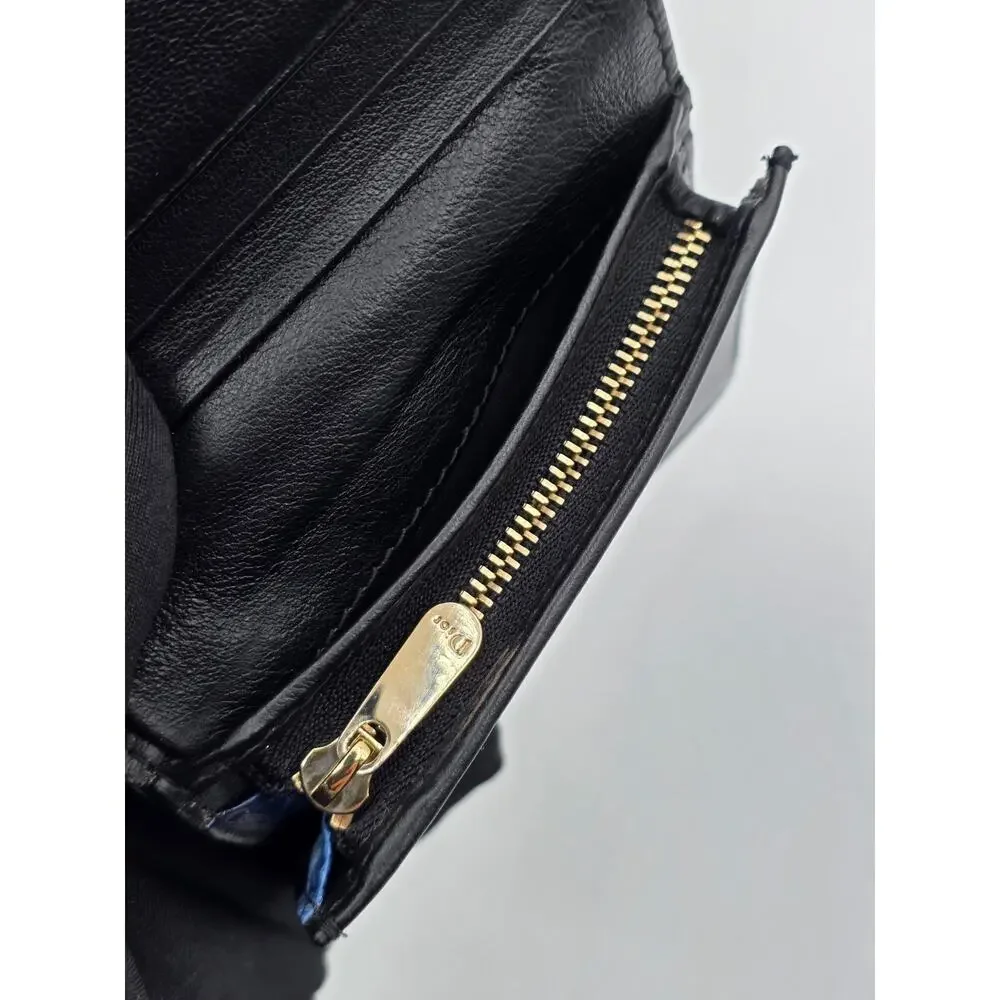 Christian Dior Lady Dior Leather Wallet - 2020 Collection by Maria Grazia Chiuri